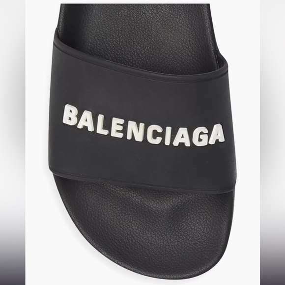 ~ | BALENCIAGA | POOL SLIDE SANDAL ~ - Picture 4 of 10